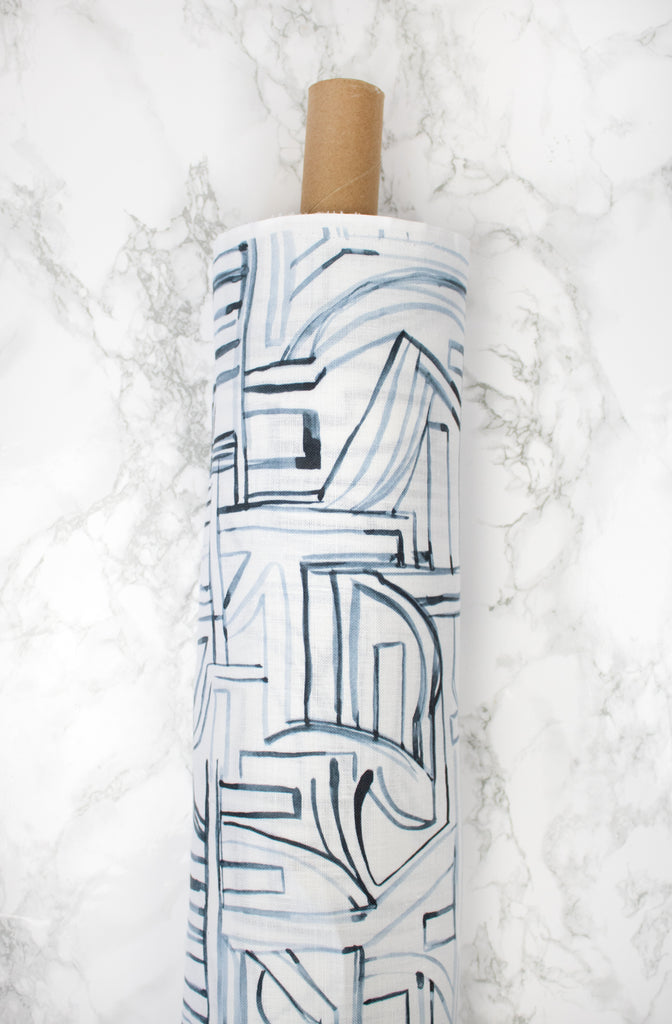Caracas Fabric - Indigo