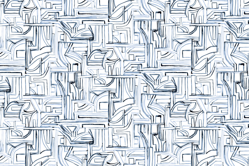 Caracas Fabric - Indigo