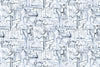 Caracas Fabric - Indigo