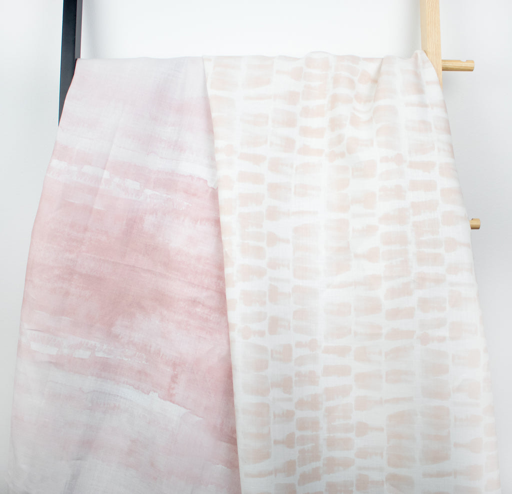 Bruges Fabric - Blush