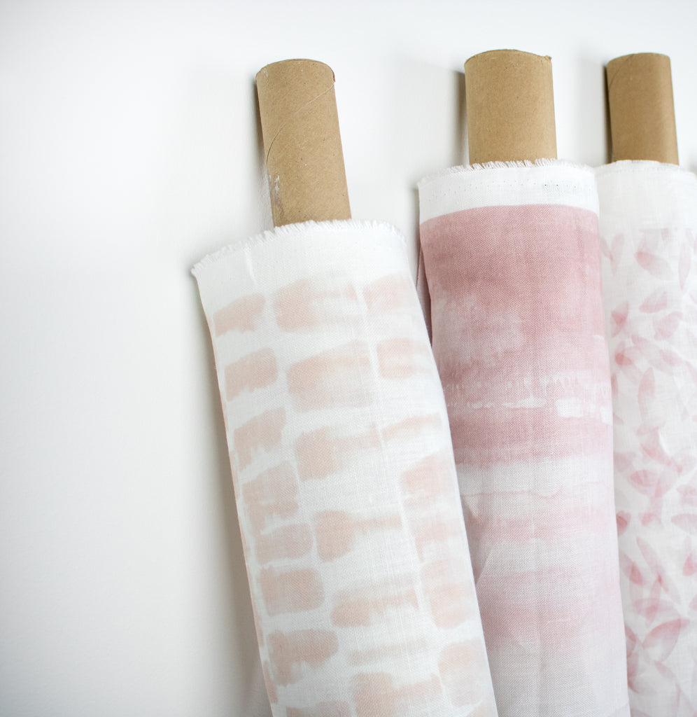 Bruges Fabric - Blush