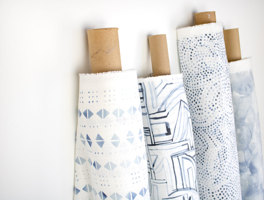 Caracas Fabric - Indigo