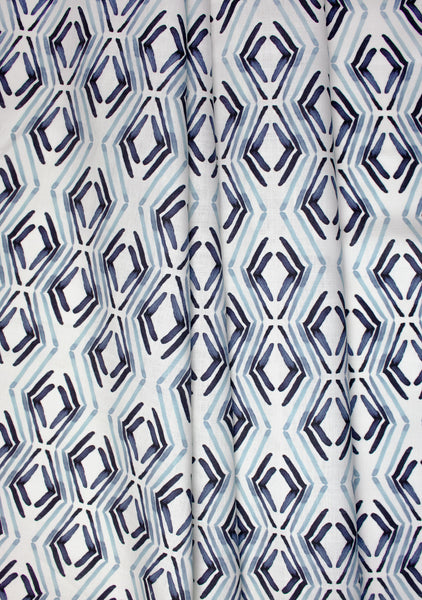 Malaga Fabric - Indigo