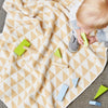 Savannah Hayes Mansfield Baby Blanket - The Perfect Baby Shower Present for the Modern Nursery