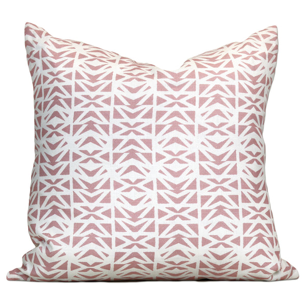 Savannah Hayes Lisbon Throw Pillow - Modern, Geometric Home Decor for the Living Room and Bedroom
