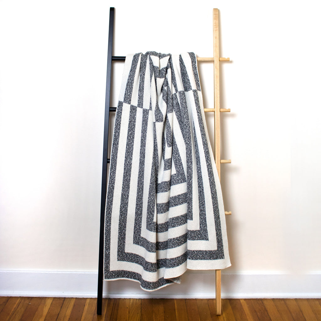 Savannah Hayes Aquino Throw Blanket - Modern, Geometric Home Decor for the Living Room and the Bedroom