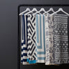 Savannah Hayes Aquino Throw Blanket - Modern, Geometric Home Decor for the Living Room and the Bedroom